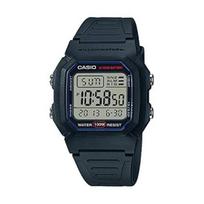 Casio Standard W-800H-1A Men's Digital Watch Black Positive Display 10-Year Battery gray