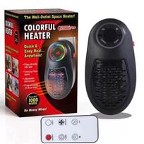 Mini Space Heater Wall Plug Small Personal Heater with Colorful Night Light Desktop Office Multi Function Warmer UK balta