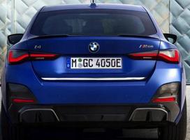 BMW i4 2020+ CHROME chromo juostelė galiniam bagažinės dangčiui