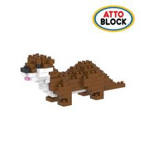 Nanoblokas Ūdra D (694-A8dr) brown