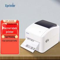 Xprinter XP-420B USB Direct Thermal Label Printer CN plug (adapter included) gray