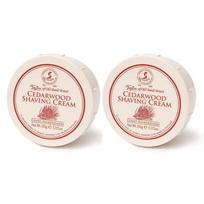 Taylor of Old Bond Street JK Taylor's kedro medienos skutimosi kremas 150 g x 2 pakuotės, 2 vnt. white