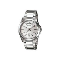 CASIO Vyriškas standartinės serijos sidabrinis laikrodis MTP-1370D-7A1 MTP-1370D-7A1 Metal Watch Box (Free Gift) white