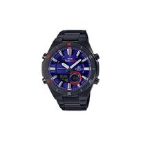 Casio EDIFICE serija SCUDERIA TORO ROSSO Automobilių sporto mada Kvarcinis mechanizmas Nerūdijančio plieno joniniu būdu dengtas dirželis Japoniškas ir Korėjietiškas laikrodis ERA-110TR-2A juoda