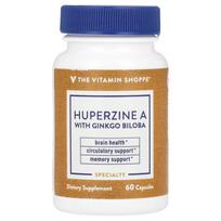 The Vitamin Shoppe, Huperzine A, with Ginkgo Biloba, 60 Capsules
