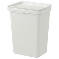 Šiukšliadėžė 10L šviesiai pilka IKEA/IKEA HALLBAR (804.175.23) pilka spalva