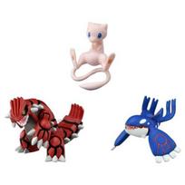 Pokemon Scarlet Violet MS Mew Kyogre Groudon Figūrų Kolekcija Legendinis Mūšio Rinkinys, Populiarūs Korėjiečių Mažylių Žaislai white