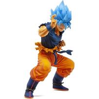 Banpresto Ichiban Kuji Dragon Ball Super THE 20TH FILM D Prize Super Saiyan God Super Saiyan Goku Figure Son Goku Figure blue