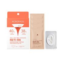 Acropass Reti-rn Mikro-kūgio Raukšlių Gerinimo Pleistras (2 tipai) Letialen T-shaped 4 sheets beige