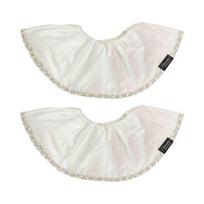 Sherinette Sherry Bib Rotating bib bib 2 popping heart full, Liverpool blue white