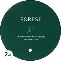 Green Finger Forest Multi-Defense Sun Cushion SPF50+ PA++++, 13g, 2 pieces gray