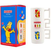 Haribo Gold Beren 123 cup 3-piece set, ivory, 1 set yellow