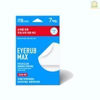 Irup Max Eyelid Cleaner Demodex Control Eyelid Cleansing Pad 7pcs red