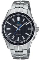 Casio Oceanus Manta Watch with Bluetooth, Radio Solar, Sapphire Glass, OCW-S400-1AJF, Men's, Silver