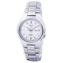 Atnaujintas Seiko 5 Automatinis 21 brangakmenis SNK601 SNK601K1 SNK601K Vyriškas laikrodis sidabras