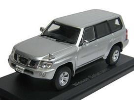 IXO 1/43 Scale Nissan Safari Y61 Model 2005 Silver sidabras