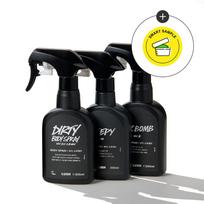 [Lush] Geriausias kūno purškiklis 200ml Dirty Body Spray black