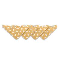 Dream Tofu Baby Duck’s Outing Scarf Bibs 4-piece set for all seasons, korean baby products beige