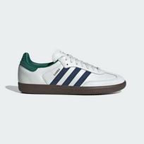 Adidas SAMBA OG juodi balti sportbačiai ORIGINALAS Unisex IH4882 juodi balta / koledžo žalia / aktyvi žalia 40.7 white