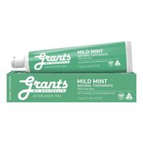 Granz dantų pasta be fluorido visai šeimai, 110g, 2 rūšys, pasirinkite 1 mild mint blue