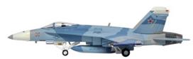 Daron World Aircraft Collection Fighting Omars AF00 Surinktas modelis 1/200 F/A-18C VFC-12 gray