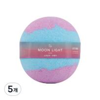 Labs Bomb vonios bomba Mėnesienos vonios bomba Saldžiosios žirnelės + Levandų kvapas, 140g, 5 vnt. pink