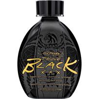 Ed Hardy Black XXX Dark Tanning Lotion 383ml, 1 pack black