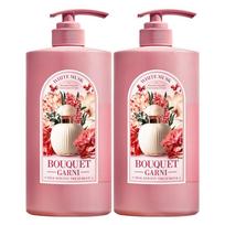 Bouquet Garni Silk Keratin Treatment White Musk, 1L, 2 units pink