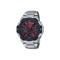 CASIO vyriškas raudonas laikrodis GST-B400AD-1A4 GST-B400AD-1A4 Red Watch Dial gray