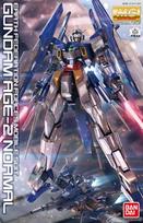 BANDAI SPIRITS MG Mobilus Kostiumas Gundam AGE Gundam Normalaus Masto Plastikinis Modelis AGE-2 1/100 Iš anksto Nudažytas gray