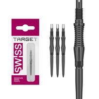 Target Darts Swiss Point Storm Darts Antgaliai, RST (3 vnt. rinkinys) 30MM - juoda juoda