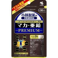 Kobayashi Pharmaceutical Maca Zinc Premium 90 kapsulių Kitas (patikrinkite spynas, liežuvio valiklius ir kt.) Mineralai Kiti (patikrinkite spynas, liežuvio valiklius ir kt.) 1 set