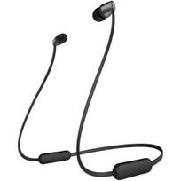 Sony WI-C310 BC Black Wireless In-Ear Headphones, Bluetooth, Flat Cable, Up to 15-Hour Battery, Mic, 2019 Model juoda