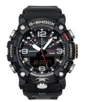 Casio G-Shock Master of G-Land Mudmaster Analoginis Skaitmeninis IšmaniojoTelefono Ryšys Juodas Ciferblatas Kvarcinis GG-B100X-1A 200M Vyriškas Laikrodis juoda