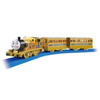 Takara Tomy Plarail Thomas the Tank Engine 80th Anniversary Gold Plarail Thomas Train Toy for Ages 3 and Up blue