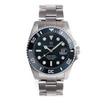 NAUJAS Modelis 42mm Keraminis Bezelis Laikrodis Mechaninis Automatinis Rankinis Užvedimas Automatinė Data 200m Atsparus Vandeniui Apsauga nuo Atgalinio Sukimosi Keraminis Bezelis black