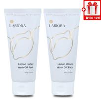 Season 2 Raviora Bae Jong-ok Lemon Honey Pack Honey Wash-Off Pack 150g x 2 + company logo wet wipes, 150gX2 + Filmium Company wet wipes white