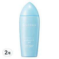 Senka Perfect UV Gel A Sun Cream SPF50+ PA++++, 2 units, 80ml white