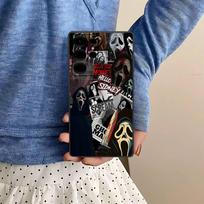Horor S-scream Dead Phone Case For Samsung S 24 Fe 25 Ultra Plus 20 Lite 21 30 22 23 24 22 Ultra 5G Fundas Samsung S20 ULTRA 5G black