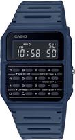 Casio Vintage CA-53WF-2BEF Unisex Calculator Watch Blue Black Dual Time black