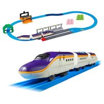Takara Tomy E8 serijos Tsubasa Tomica arkos geležinkelio pervažos rinkinio jungtis! & blue