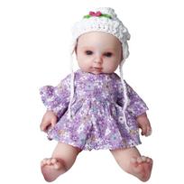 COSDOLL Reborn Doll Full Silicone Doll Realistic Baby Soft Doll Child Baby Doll Newborn Reborn Baby Childcare Practice Birthday Christmas Present gray