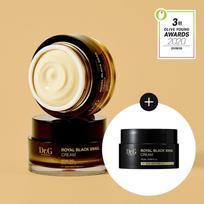 Dr.G Royal Black Snail Cream 50mL+15mL Special Set white