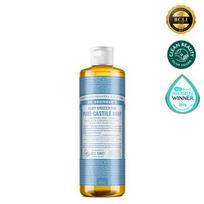 Dr. Bronner's grynas kastilijos muilas 475ml 10 rūšių, pasirinkite 1 Baby Mild 475ml gray