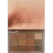 Wake Make Soft Blurring Eye Palette 4 Colors Choose 1, No. 4, 1 Piece brown