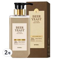 J.Sup Beer Yeast Glycine Hair Treatment, 500ml, 2 units beige