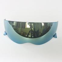 Harley Retro šalmo stiklas Scorpion EXO Covert skydeliui Aurora elektrocheminiu būdu dengtas KS-8