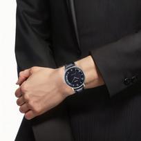 CASIO Life Waterproof Fashion Quartz Leather Strap Men's Watch Black Dial MTP-VT03L-1B juoda