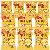 Haetae medaus ir sviesto traškučiai 60g 10 pakelių rinkinys Medaus ir sviesto traškučiai Korėjietiški saldumynai Medus Sviestas / white