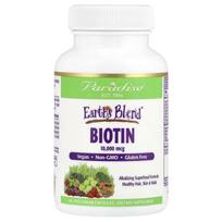 Paradise Herbs, Earth's Blend®, Biotin, 10,000 mcg, 90 Veggie Capsules